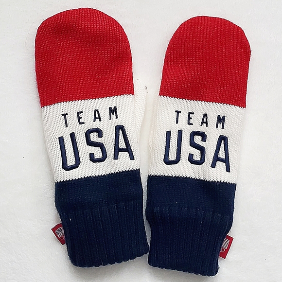 Team USA Olympics Mittens - Picture 2 of 7